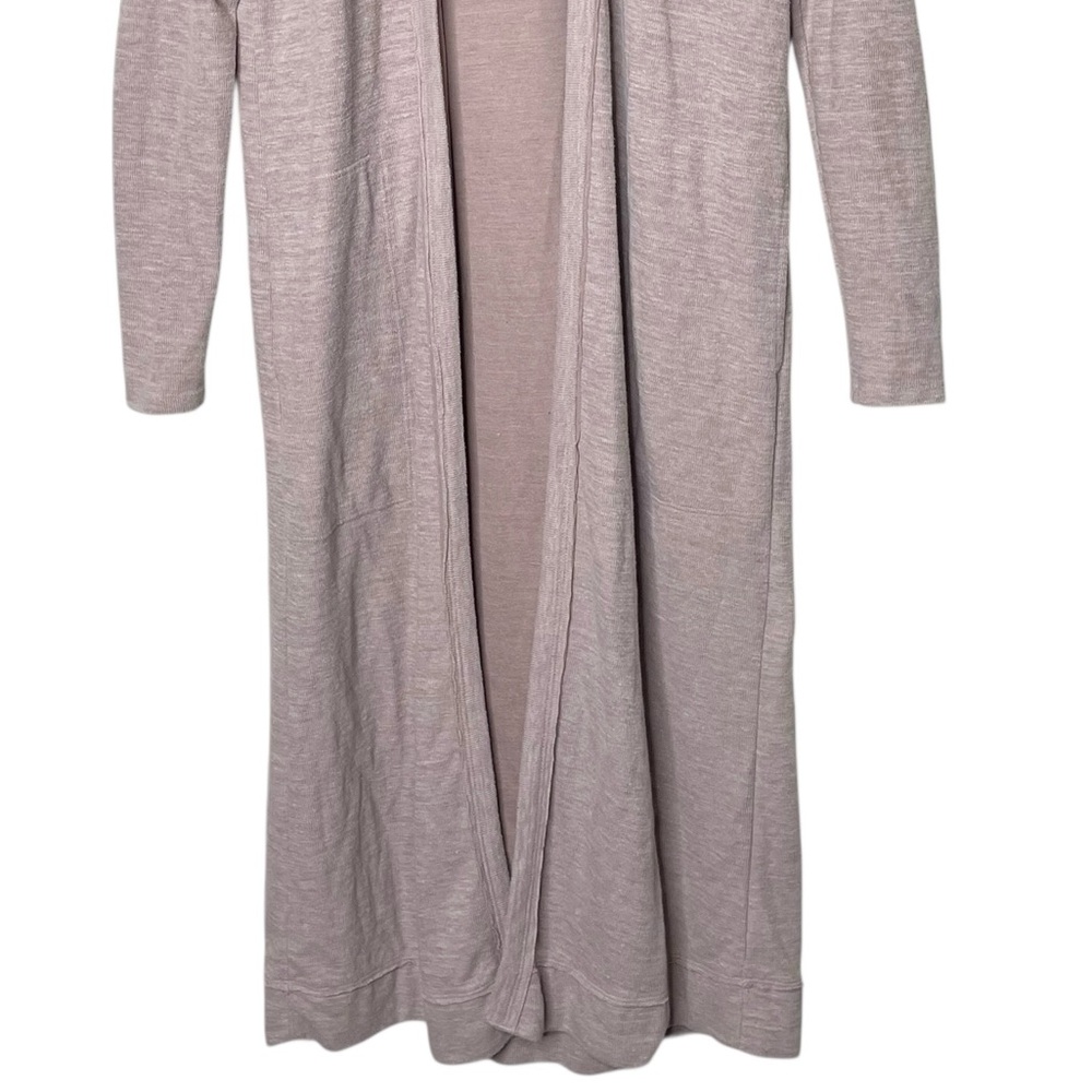 Free People Beach Bicoastal Long Duster Cardigan Sweet Whisper XS - Picture 10 of 12